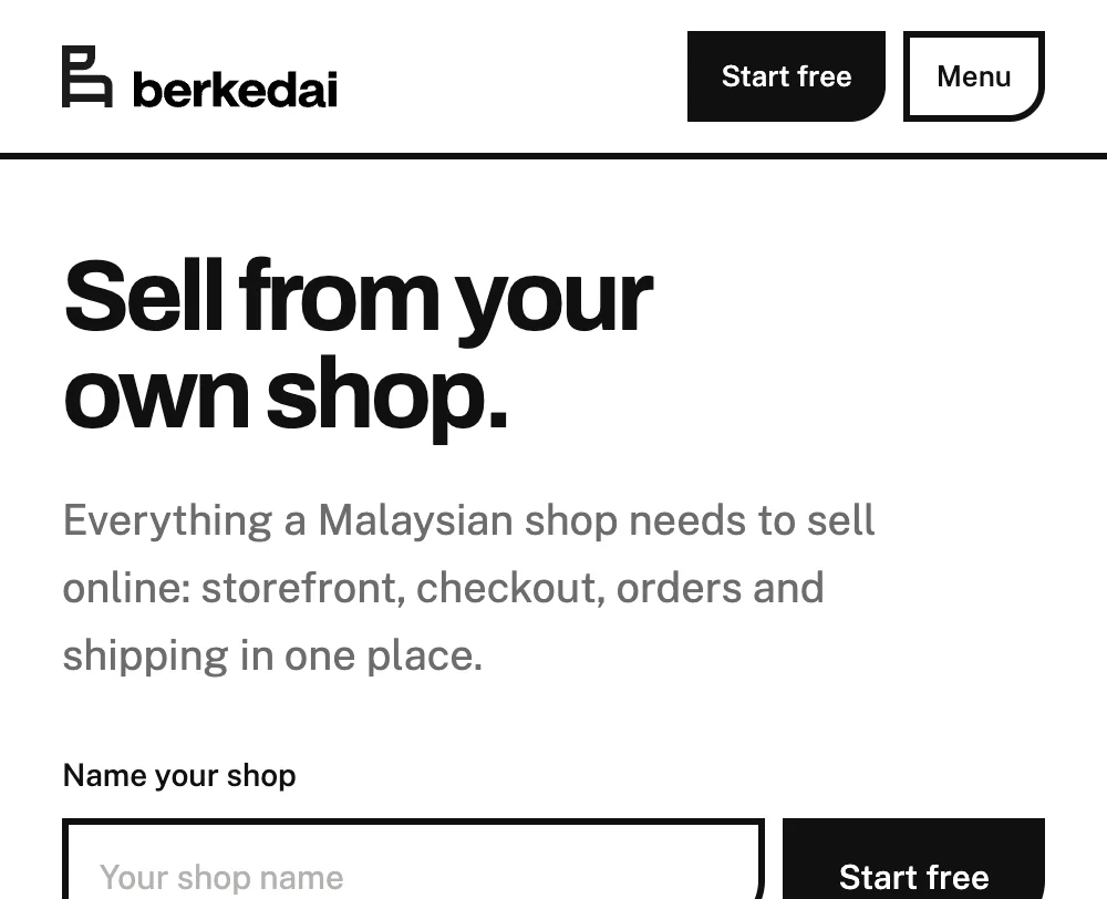 berkedai on mobile
